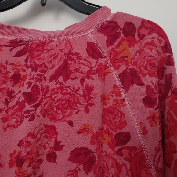 Old Navy Floral Roses Sweatshirt extra large - Picture 3 of 5